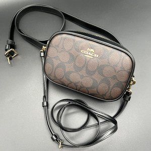 Coach Brown Convertible Belted Fanny Pack Crossbody Bag